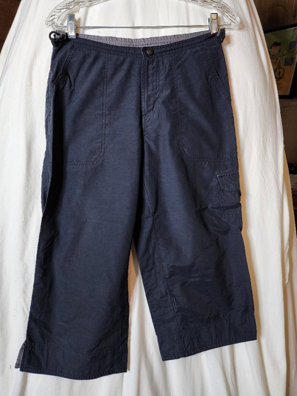 Columbia Faded Black Lightweight Ankle Pants